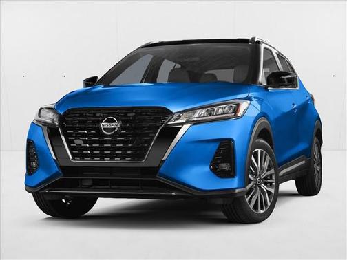 Aspen White/Super Black 2021 Nissan Kicks SR