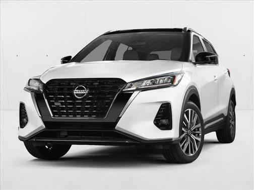 Aspen White/Super Black 2021 Nissan Kicks SR
