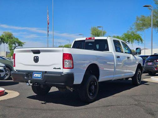 Bright White Clearcoat 2024 RAM 2500 Tradesman Crew Cab 4x4 8' Box
