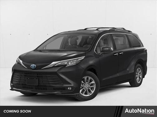 Midnight Black Metallic 2026 Toyota Sienna XLE
