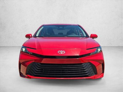 Supersonic Red 2025 Toyota Camry LE
