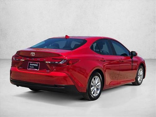 Supersonic Red 2025 Toyota Camry LE