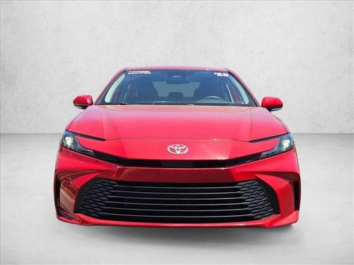 Supersonic Red 2025 Toyota Camry LE