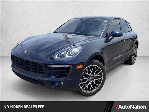 Night Blue Metallic 2018 Porsche Macan Macan