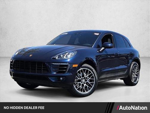 Night Blue Metallic 2018 Porsche Macan Macan