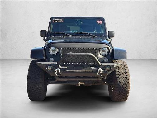 Black Clearcoat 2018 Jeep Wrangler JK Sahara