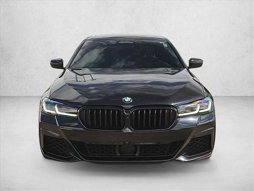 Black Sapphire Metallic 2021 BMW M550 i Xdrive