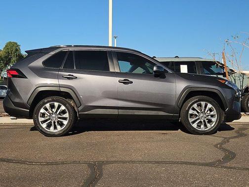 Gray 2021 Toyota RAV4 XLE Premium