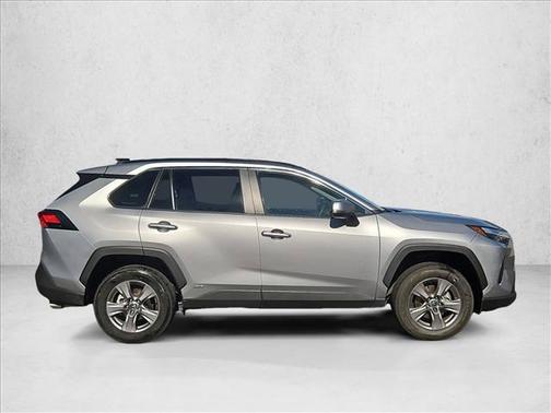 Silver Sky Metallic 2025 Toyota RAV4 Hybrid XLE