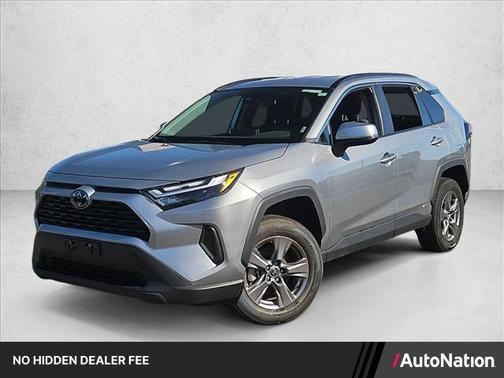 Silver Sky Metallic 2025 Toyota RAV4 Hybrid XLE