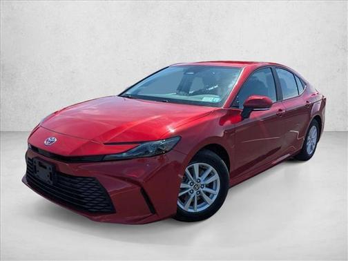 Supersonic Red 2025 Toyota Camry LE