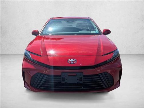 Supersonic Red 2025 Toyota Camry LE