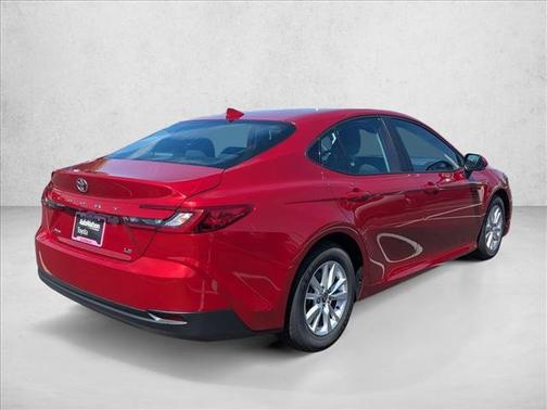 Supersonic Red 2025 Toyota Camry LE