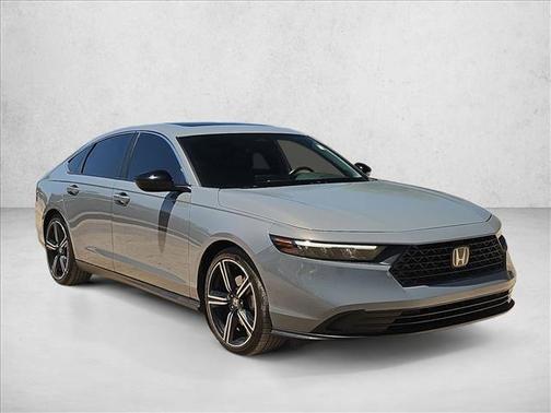 Urban Gray Pearl 2024 Honda Accord Hybrid Sport