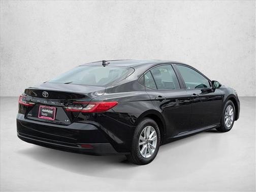 Midnight Black Metallic 2025 Toyota Camry LE