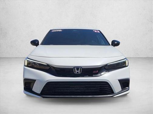 Platinum White Pearl 2023 Honda Civic Si Base