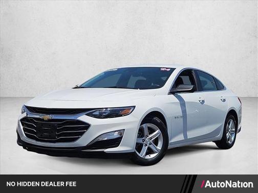 Summit White 2024 Chevrolet Malibu 1LS