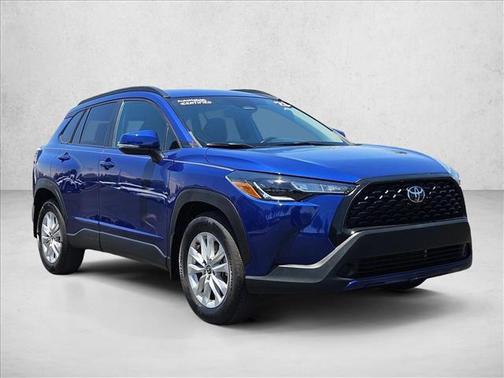 Blue Crush Metallic 2023 Toyota Corolla Cross LE