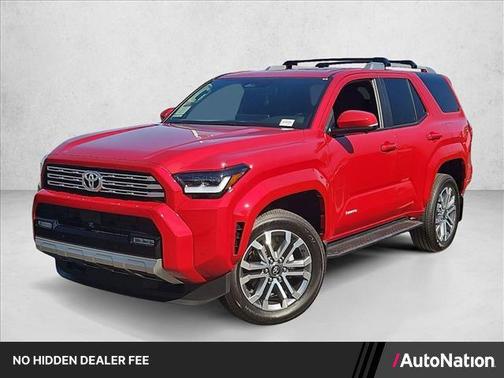 Supersonic Red 2026 Toyota 4Runner Limited
