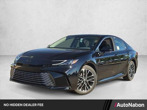 Midnight Black Metallic 2026 Toyota Camry XLE