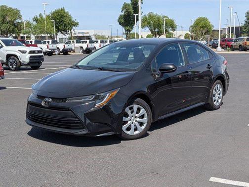 Midnight Black Metallic 2023 Toyota Corolla LE