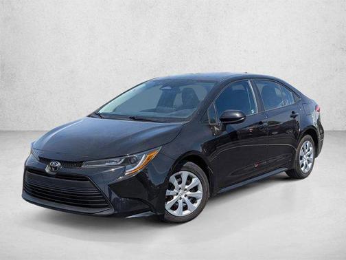 Midnight Black Metallic 2023 Toyota Corolla LE