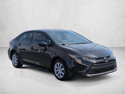 Midnight Black Metallic 2023 Toyota Corolla LE