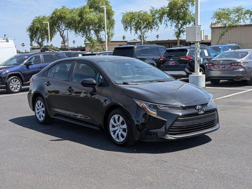 Midnight Black Metallic 2023 Toyota Corolla LE