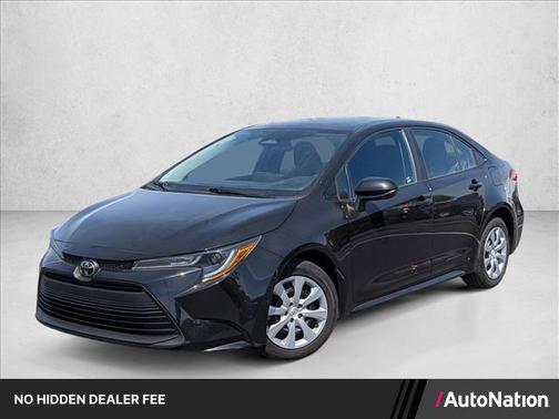 Midnight Black Metallic 2023 Toyota Corolla LE