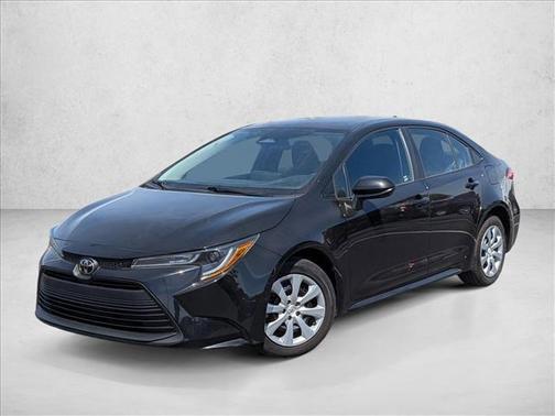 Midnight Black Metallic 2023 Toyota Corolla LE