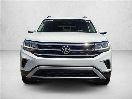 Pure White 2023 Volkswagen Atlas 3.6L SE w/Technology
