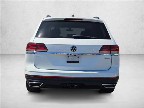 Pure White 2023 Volkswagen Atlas 3.6L SE w/Technology