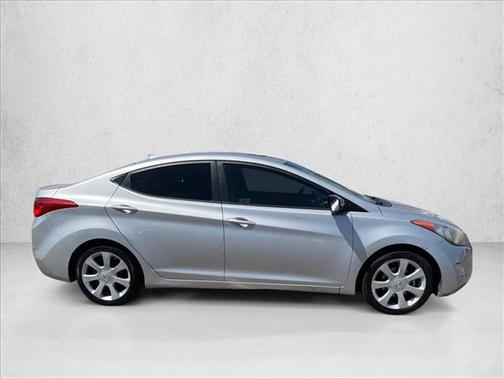 Shimmering Air Silver 2013 Hyundai ELANTRA Limited