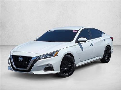 Glacier White 2020 Nissan Altima S FWD