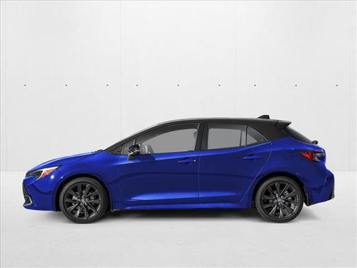 Blue Crush Metallic/Midnight Black Metallic 2026 Toyota Corolla XSE