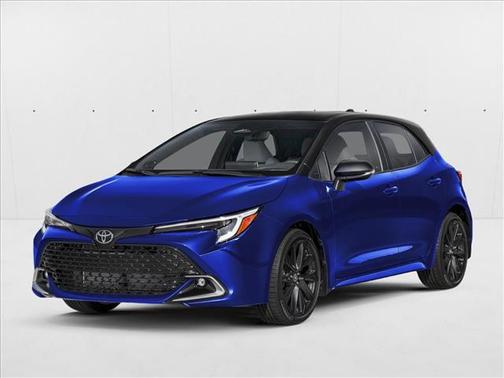 Blue Crush Metallic/Midnight Black Metallic 2026 Toyota Corolla XSE