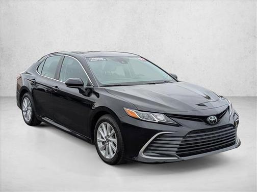 Midnight Black Metallic 2023 Toyota Camry LE