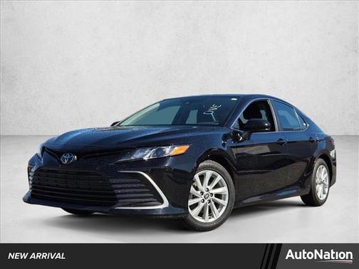 Midnight Black Metallic 2023 Toyota Camry LE