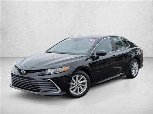 Midnight Black Metallic 2023 Toyota Camry LE