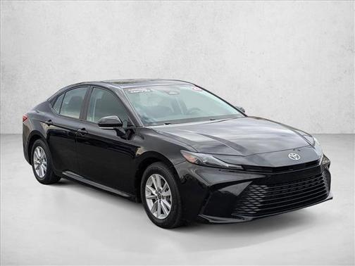 Midnight Black Metallic 2025 Toyota Camry LE