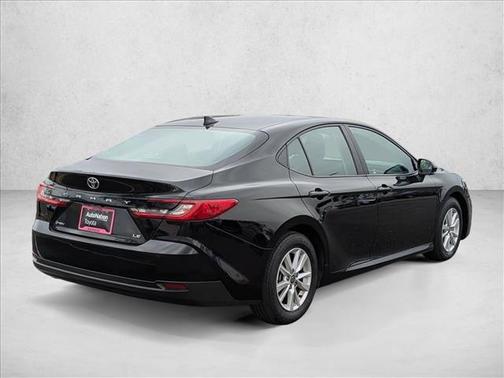 Midnight Black Metallic 2025 Toyota Camry LE