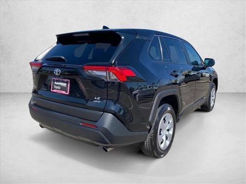 Midnight Black Metallic 2024 Toyota RAV4 LE