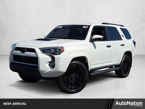 White 2022 Toyota 4Runner TRD Off Road