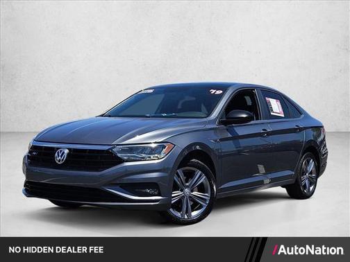 Platinum Gray Meta 2019 Volkswagen Jetta 1.4T S