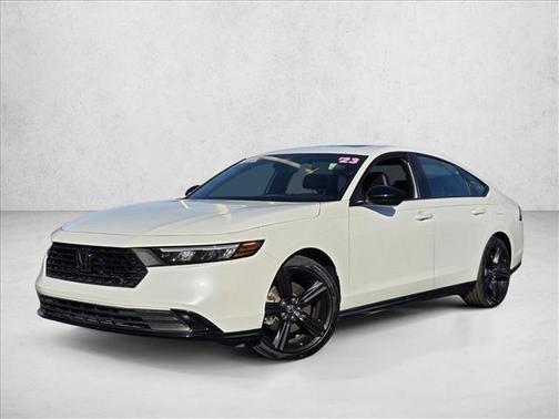 Radiant Red Metallic 2023 Honda Accord Hybrid Sport-L