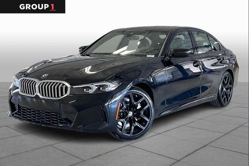 Black Sapphire Metallic 2026 BMW 330 NA
