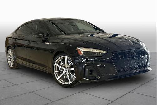 Mythos Black Metallic 2025 Audi A5 Sportback 45 S Line Premium