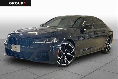 Carbon Black Metallic 2022 BMW 540 i