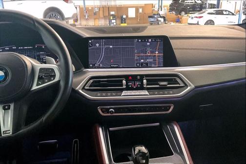 Arctic Gray Metallic 2021 BMW X6 M50i