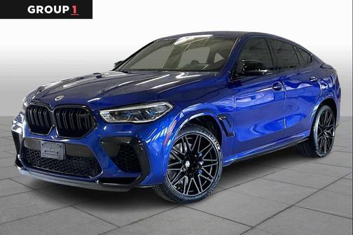 Marina Bay Blue Metallic 2021 BMW X6 M